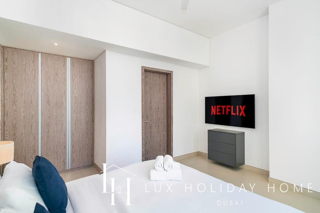 Lux Contemporary Suite With Full Marina View 6 Dubai Exteriör bild